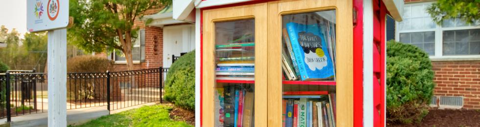 Little Free Library at Kingsley Commons.